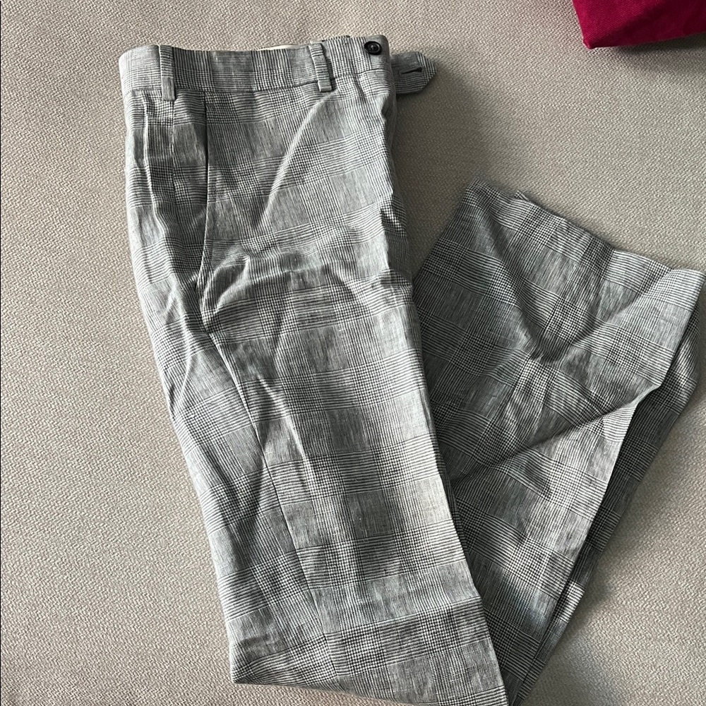 Brooks Brothers Gray Plaid Dress Pants